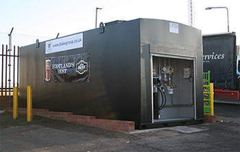 Blakes install new fuel tank at Belhaven