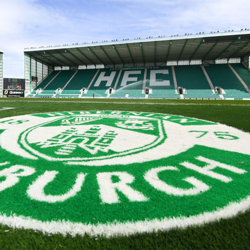 Hibernian Football Club in Leith