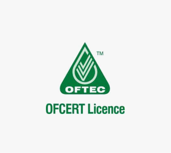 Example Oftec Card OFTEC Certificate of Membership 2025 - Blake Group
