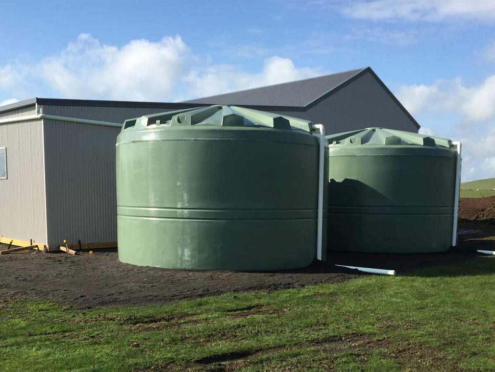 round plastic tanks