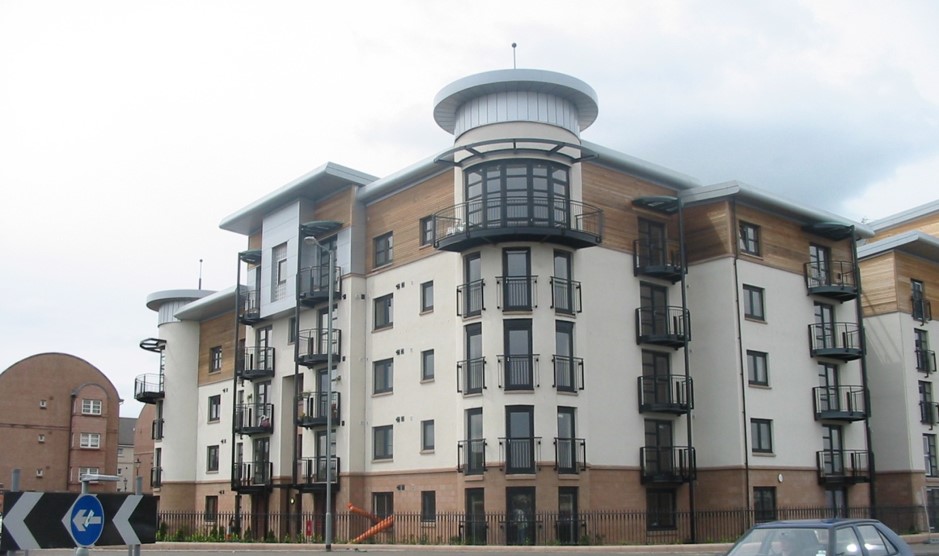Blake Group provided the metal balconies on these Barratt flats on their Tradewinds-project