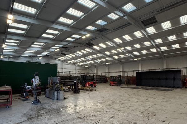 Blake Group factory interior at Seafield Way Edinburgh